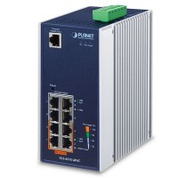 PLANET IGS-4215-4P4T Industrial 4-Port 10/100/1000T 802.3at PoE + 4-Port 10/100/100T Managed Switch